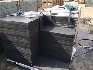 G654 Granite Dark Grey Slabs,  150*260*2Cm