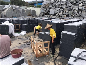 G654 Granite Dark Grey Slabs,  150*260*2Cm