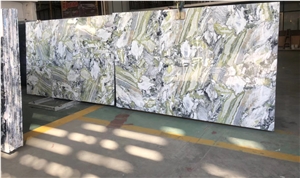 White Beauty Cold Jade  Ice Jade Marble Slabs