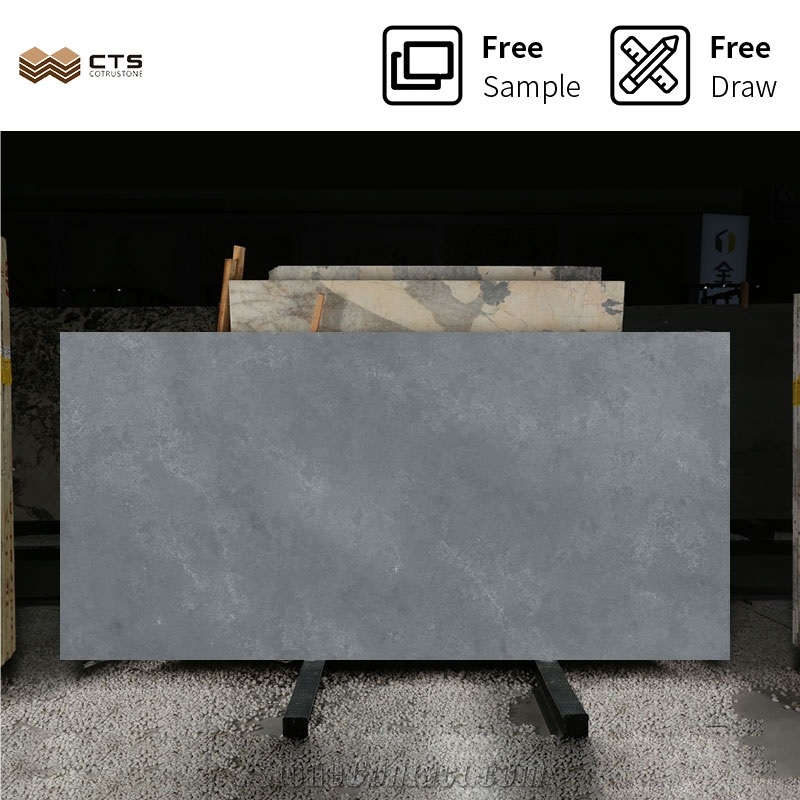 Artificial Stone Customized Gray Quartz