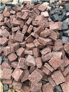 Granite Cubic Stone, Cube Stone, Cobble Stone
