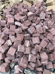 Granite Cubic Stone, Cube Stone, Cobble Stone