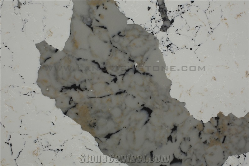Backlit Patagonia Gold Quartz Slabs