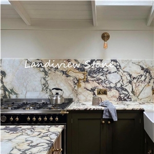 Calacatta Violet Marble Kitchen Tops