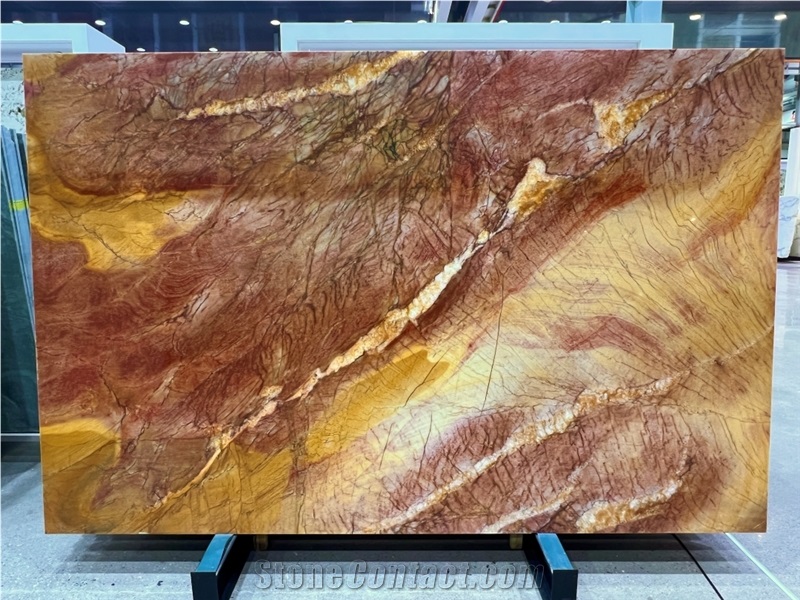 Carpaccio Rose Quartzite Slabs Kitchen Tiles