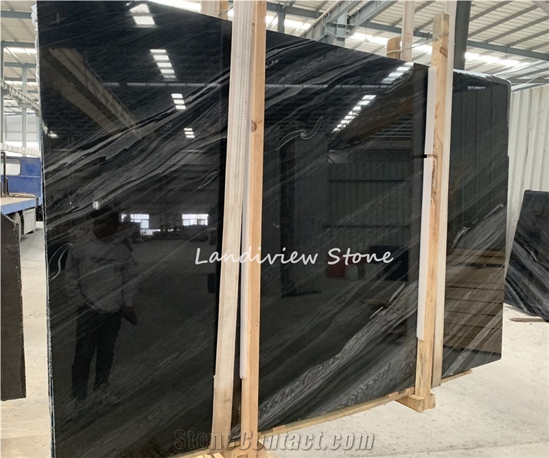 New Black Tempest Quartzite Slabs