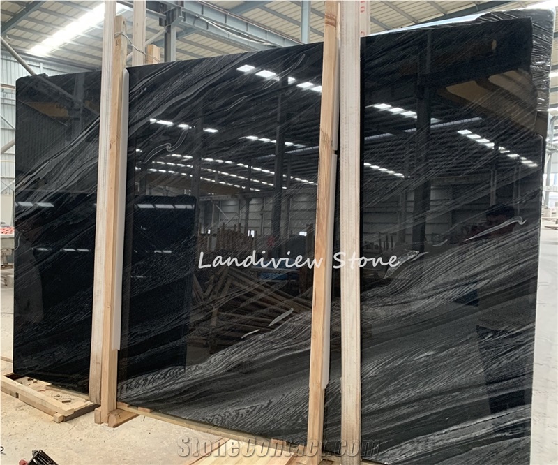 New Black Tempest Quartzite Slabs