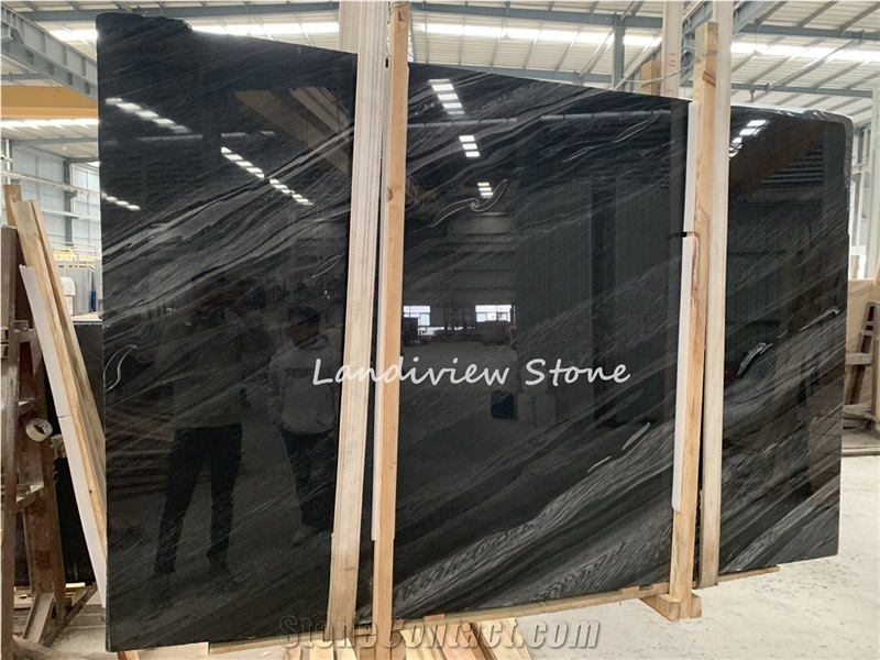 New Black Tempest Quartzite Slabs