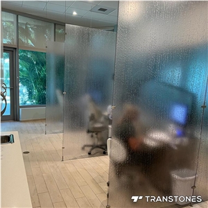 Screen & Room Divider Backlit Acrylic Sheet Raindrops Effect