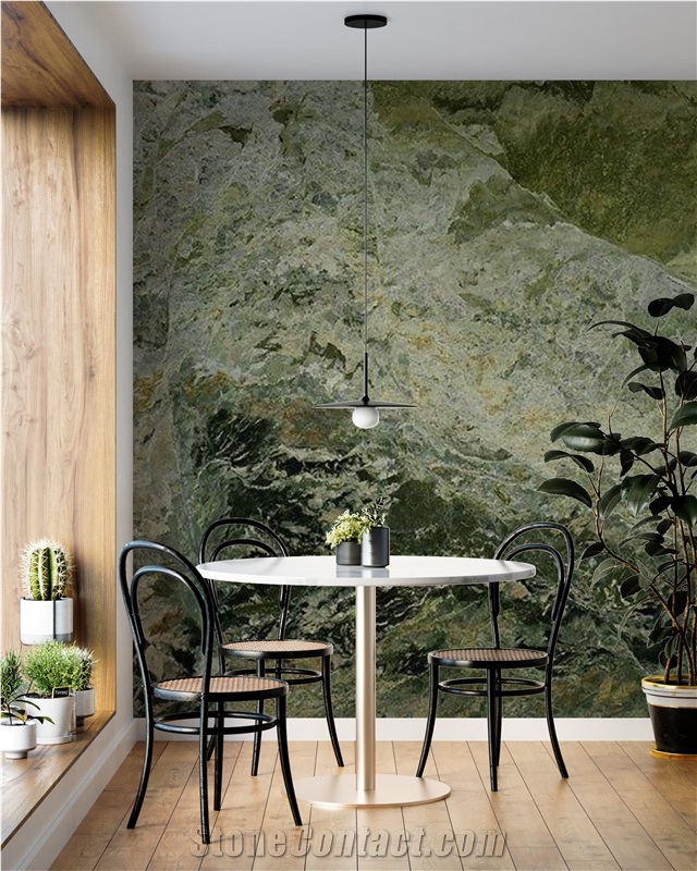 Alga Green Quartzite Slabs