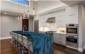 Constellation Blue Quartzite Slabs