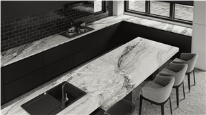 Fantastic Nuage Quartzite Slabs