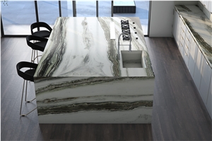 Glaciers Slabs- Dalmata Marble Slabs