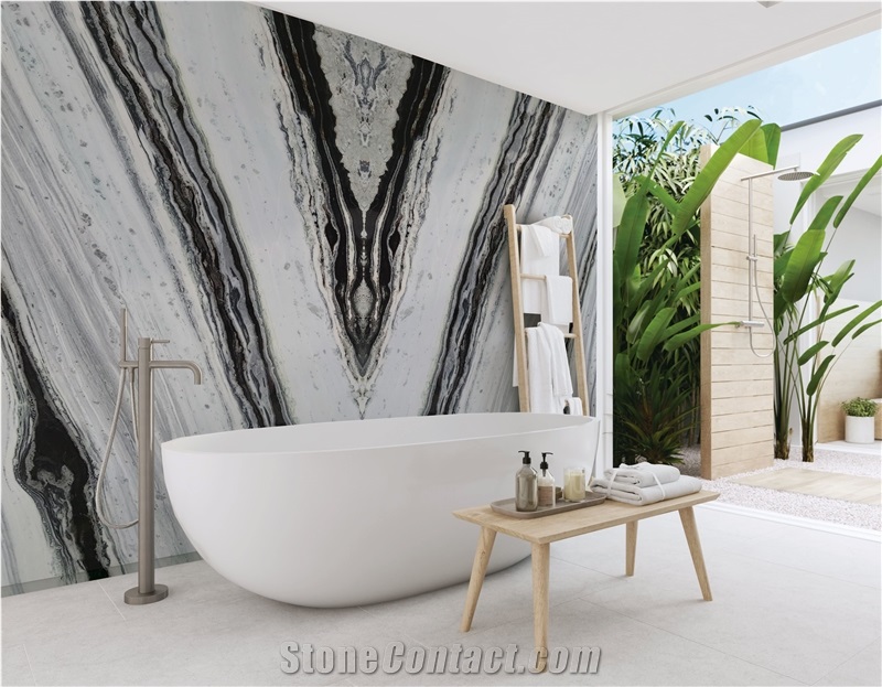Glaciers Slabs- Dalmata Marble Slabs