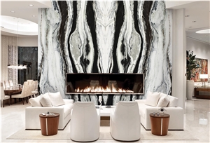 Glaciers Slabs- Dalmata Marble Slabs
