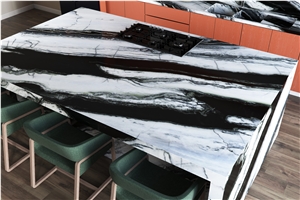 Glaciers Slabs- Dalmata Marble Slabs