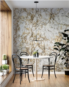 Iceberg Gold Quartzite Slabs