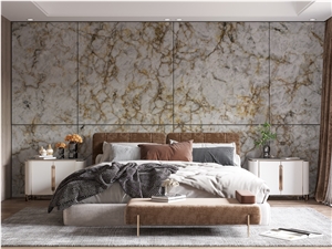Iceberg Gold Quartzite Slabs