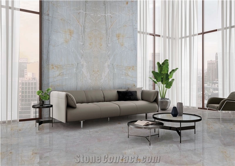 Nuage Macchia Oro Quartzite Slabs