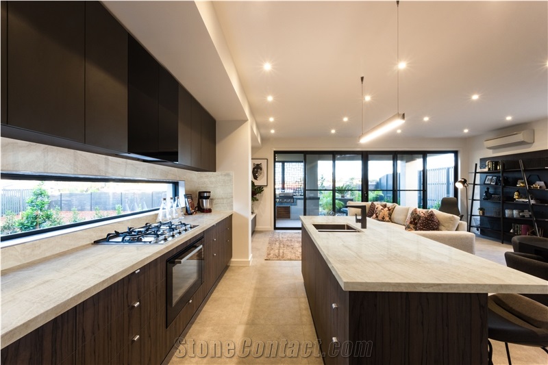 Perla Venata Quartzite Slabs