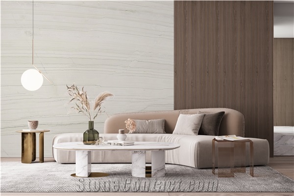 White Lux Quartzite Slabs