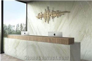 White Taj Quartzite Slabs