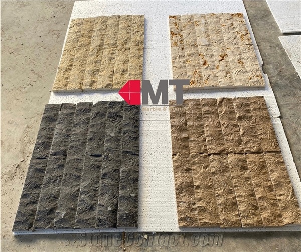 Split Face Limestone Wall Cladding Veneer