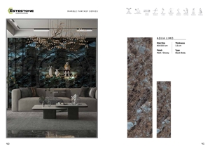 Aqua Limo Porcelain - Slabs