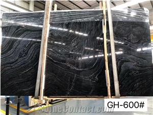 Ancient Wood Grain Marble Black Wooden Vein Slab Tile