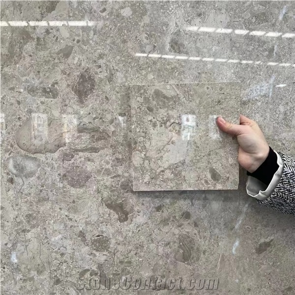 Athena Gray Marble Gris Grey Polished Projectg Slab Room