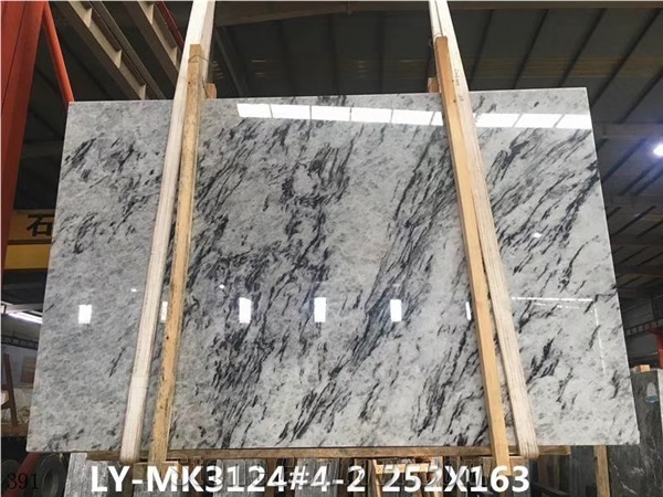 Blue Crystal Onyx Ice Jade Slab Tile