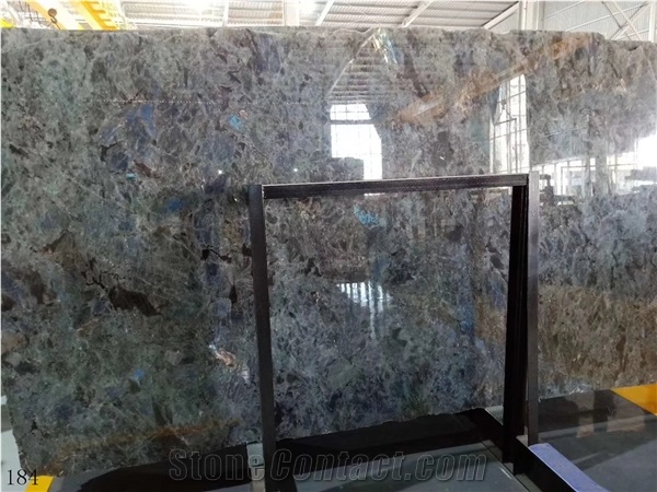 Blue Emerald Granite Labradorite