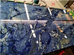 Blue Sapphire Granite Wall Tile Slab