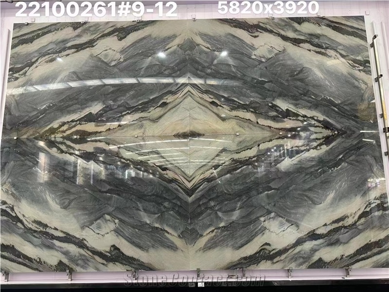 Brazil Admiral Blue Azul Quartzite Dream Fantasy Slab Tiles