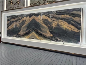Brazil Admiral Blue Azul Quartzite Dream Fantasy Slab Tiles