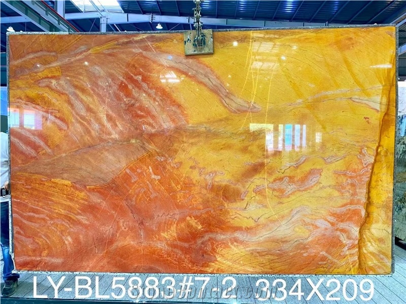 Brazil Colorado Quartzite Elegant Brown Sand Dunes Slab Tile