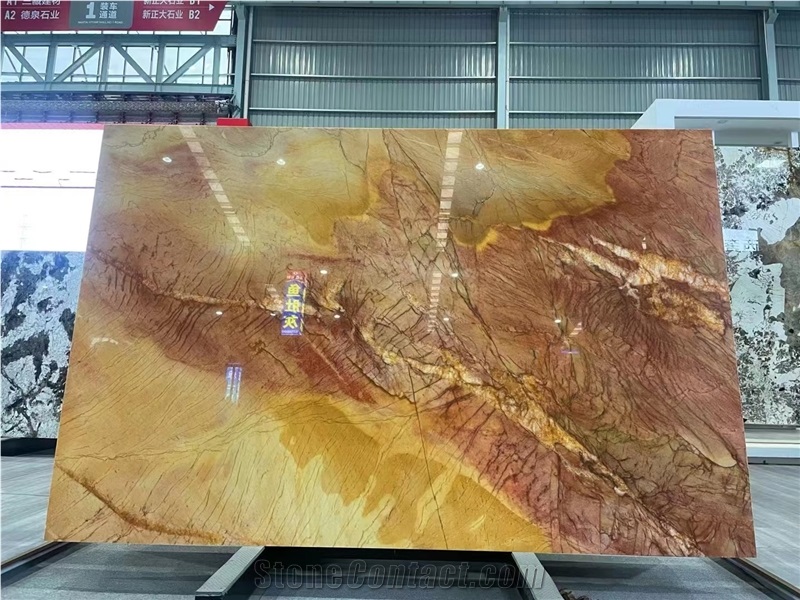 Brazil Colorado Quartzite Elegant Brown Sand Dunes Slab Tile
