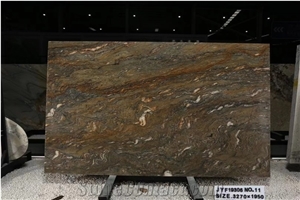 Brazil Gold Silk Quartzite Slab