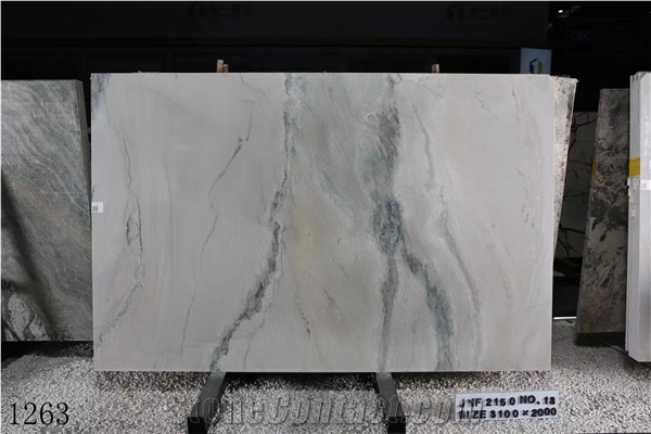 Brazil Mercury Grey Quartzite Slab