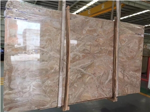 Breccia Oniciata Rosato Marmol Rosso Marble Slab Tile