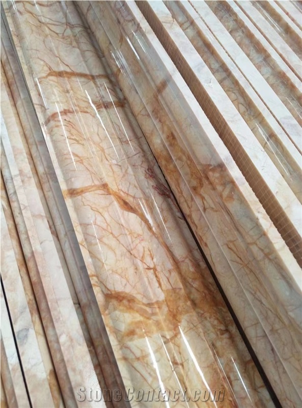 Feng Qiuhuang Phoenix Golden Marble Slab In China Market