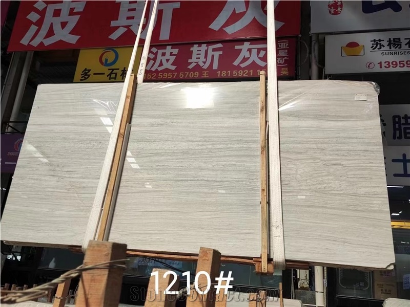 Greece Striato Argento Marble Striped Lefkon Veria Vein Slab