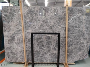 Hermes Gray Marble Grey Ash Slab Tile