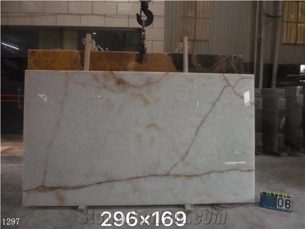 Iran Mahabad White Onyx Slab