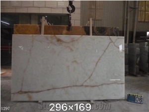 Iran Mahabad White Onyx Slab