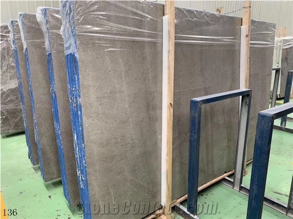 Iran Pacific Gray Marble Polished Big Slabs For Living Room