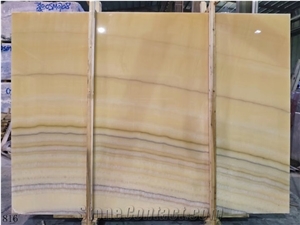 Iran Peachy Onyx Dark Slab Wall Tile