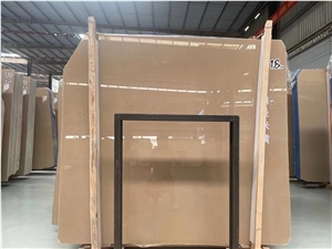 Iran Persian Golden Beige Marble Slab In China Stone Market