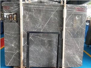 Italy Bardiglio Carrara Marble Grey Big Size Slabs Polished