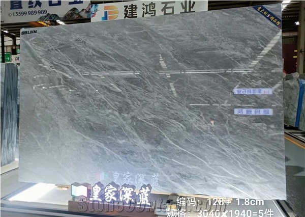 Italy Dove Grey  Himalaya Gray Marble Slab For Living Room